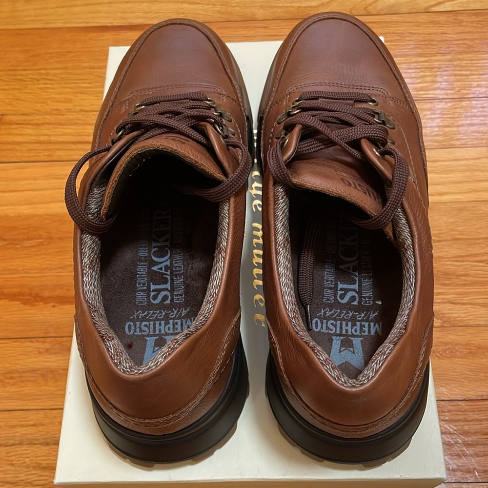 MEMPHISTO Shoes Air Relax Gore-Tex Slacker Mens Shoes Size 8.5 Leather - Picture 6 of 14